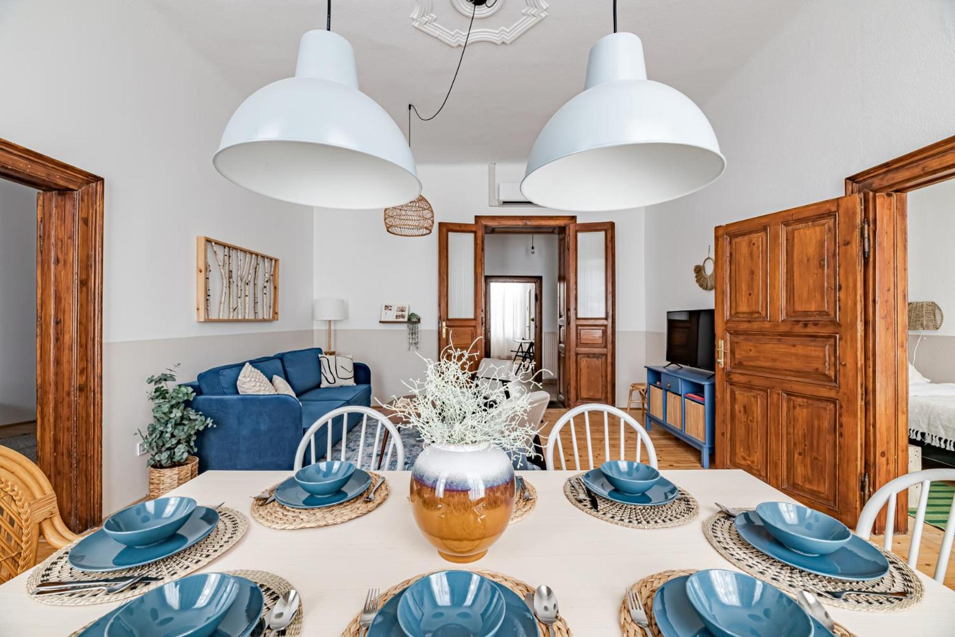 Blue Peace Downtown Apartment Budapest Luaran gambar